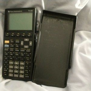 TI-85 Calculator With Cover For Parts / Repair